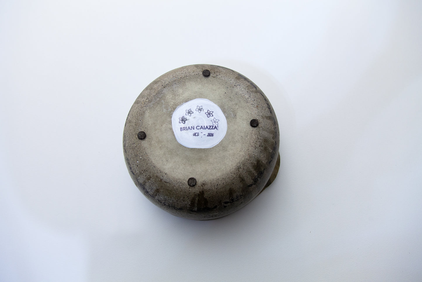 CRAGGY flowr ring - Concrete Bowl No.209