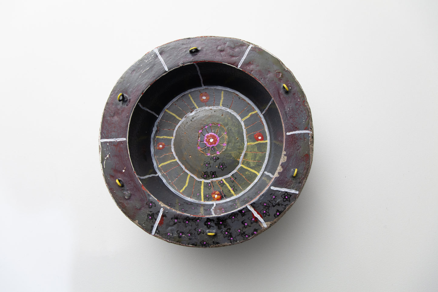 COSMO torn eyelets - Concrete Bowl No.212