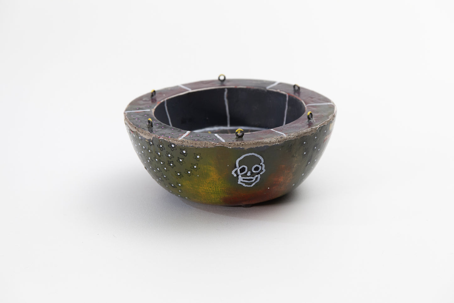 COSMO torn eyelets - Concrete Bowl No.212