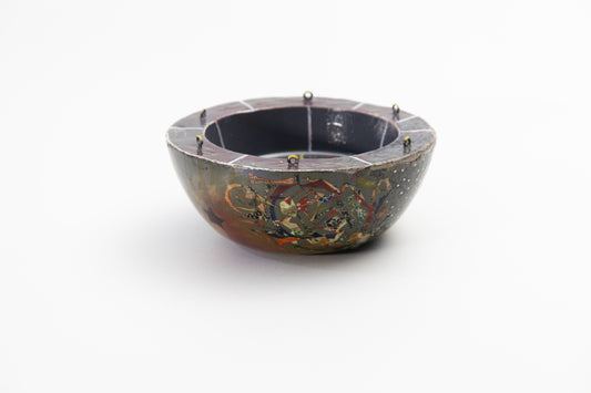 COSMO torn eyelets - Concrete Bowl No.212