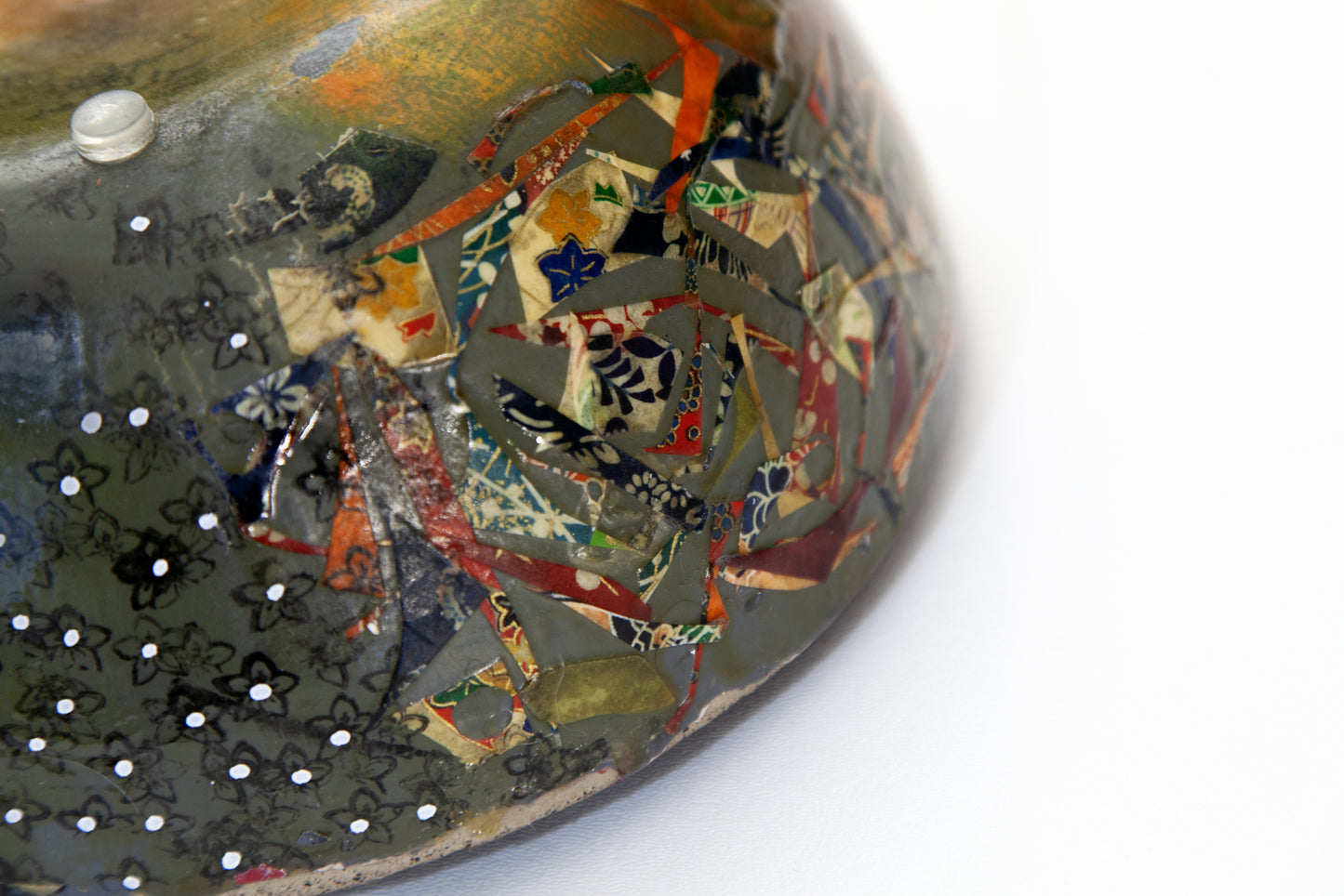 COSMO torn eyelets - Concrete Bowl No.212