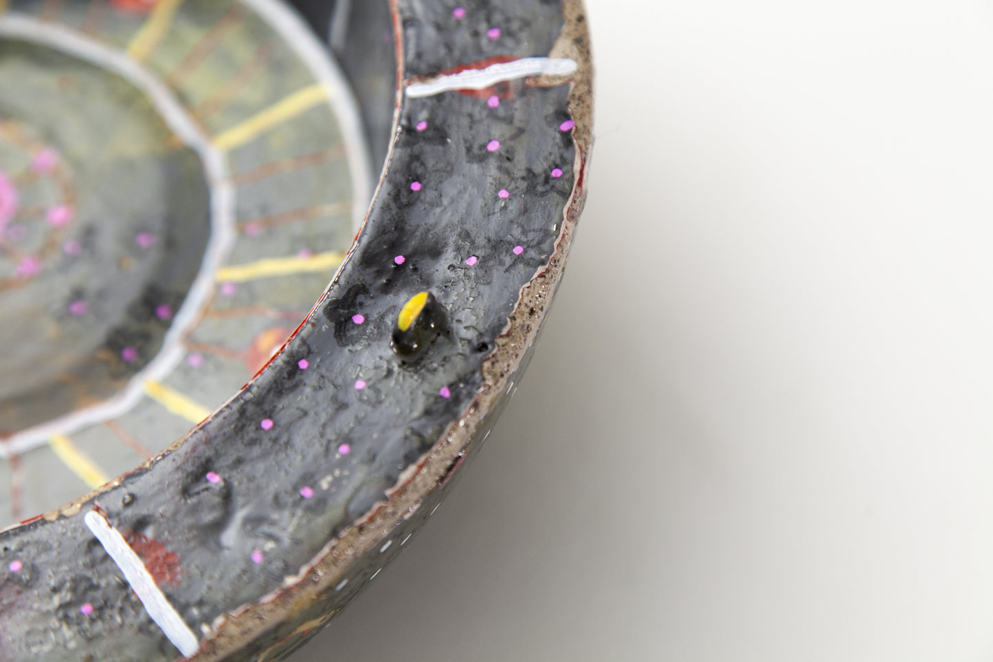 COSMO torn eyelets - Concrete Bowl No.212